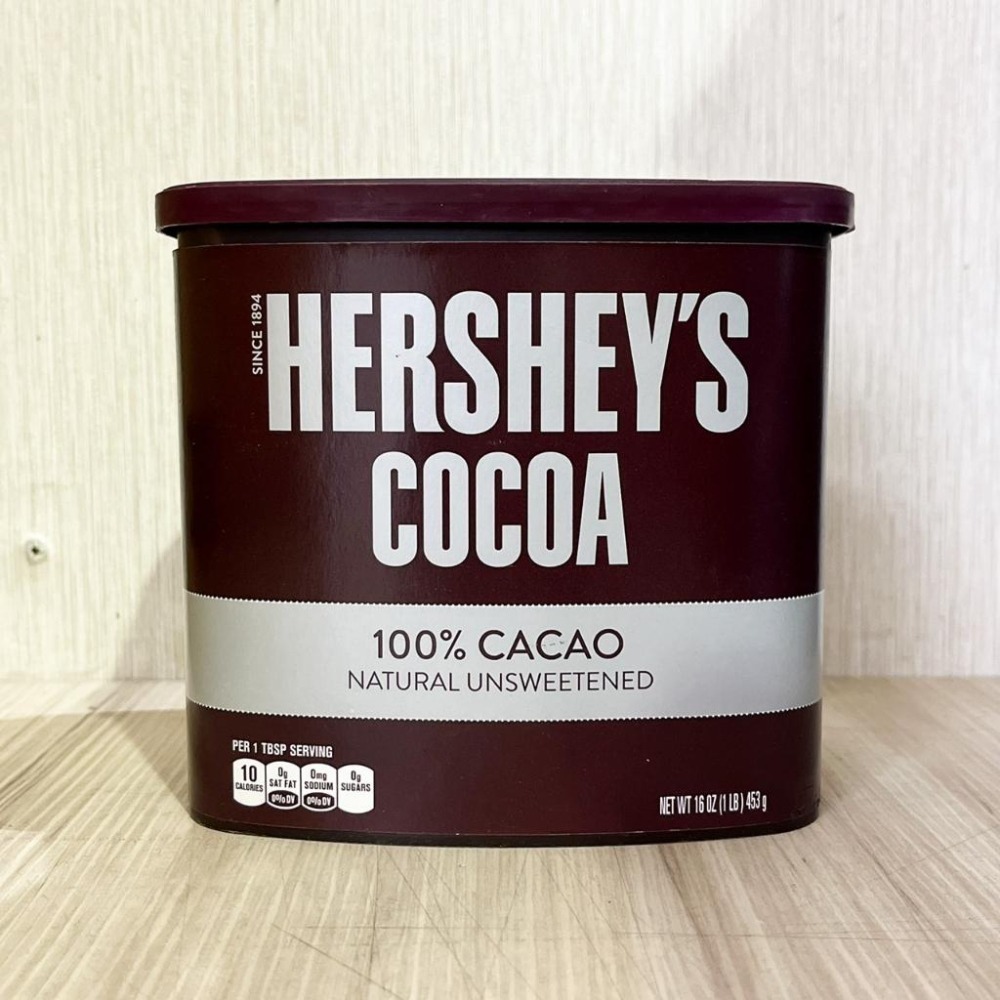 美國 Hershey＇s 好時 賀喜 100%純可可粉 226g 無添加 美國 無糖可可粉 布朗尼 巧克力-細節圖7