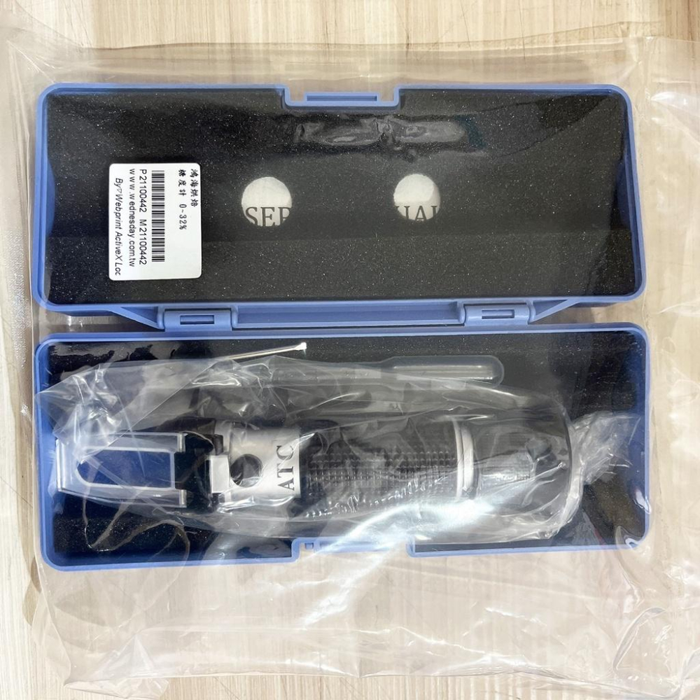 【柚子烘焙材料】糖度計/甜鹹度計二合一 糖度 0-32% 鹹度計28% 甜度計 測糖機  測甜度 水果甜度 飲料糖度計-細節圖2