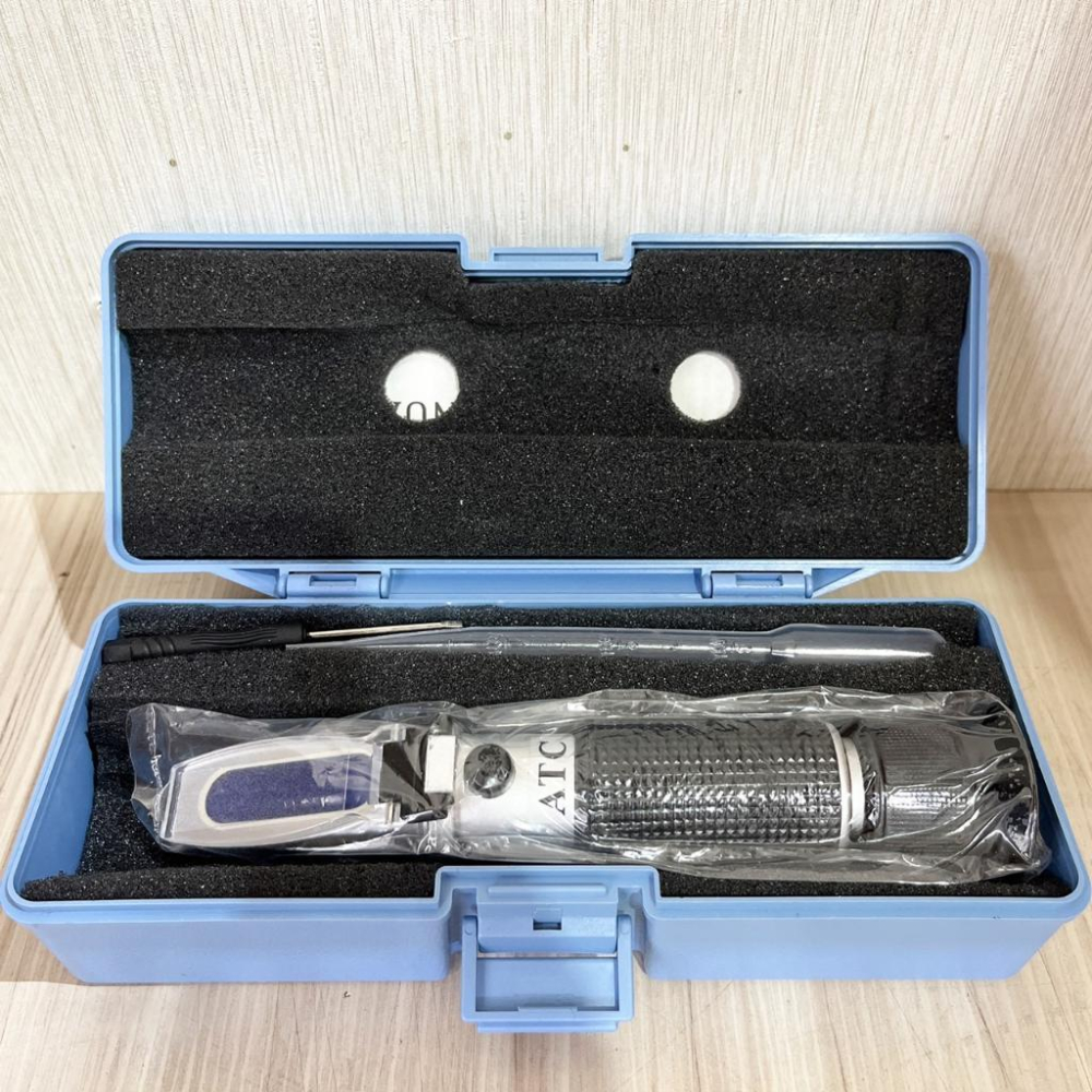 【柚子烘焙材料】糖度計/甜鹹度計二合一 糖度 0-32% 鹹度計28% 甜度計 測糖機  測甜度 水果甜度 飲料糖度計-細節圖5