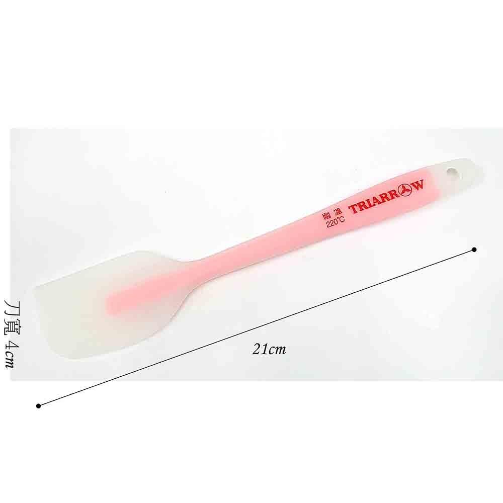 【柚子烘焙材料】三箭牌 透明耐熱矽膠小刮刀 蛋糕刮刀 矽膠刮刀 奶油抹刀 烘焙工具 料理刮刀 廚房刮刀-細節圖2
