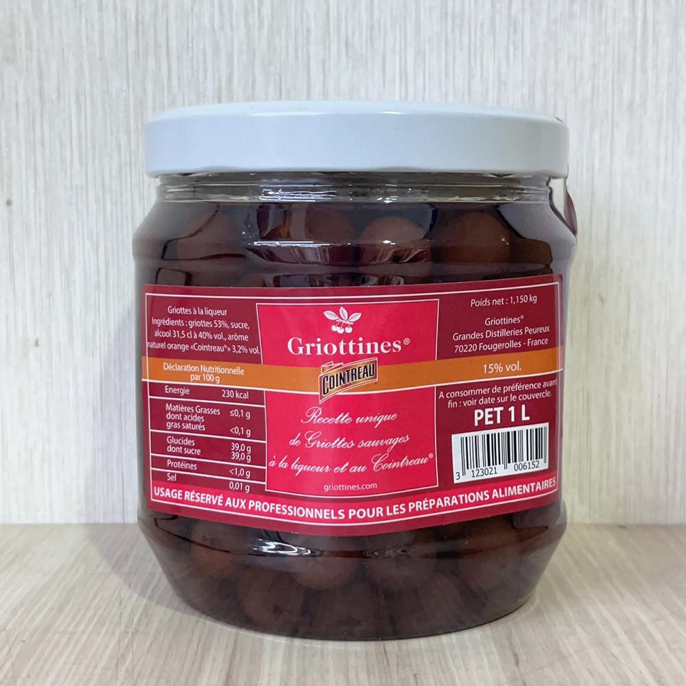 【柚子烘焙材料】法國 君度酒漬櫻桃15% 1L/罐 酒釀櫻桃 野生櫻桃 釀櫻桃 烘焙 Cointreau康圖 酒漬櫻桃-細節圖2