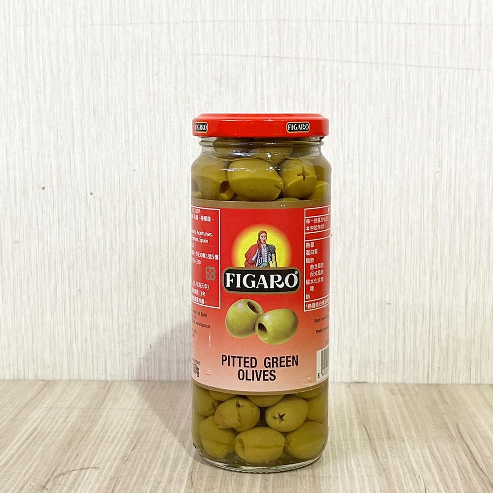 【柚子烘焙材料】Figaro 裴加羅 黑橄欖粒_340g/紅心橄欖_450g/綠橄欖_160g 披薩義大利麵 麵包 料理-細節圖8