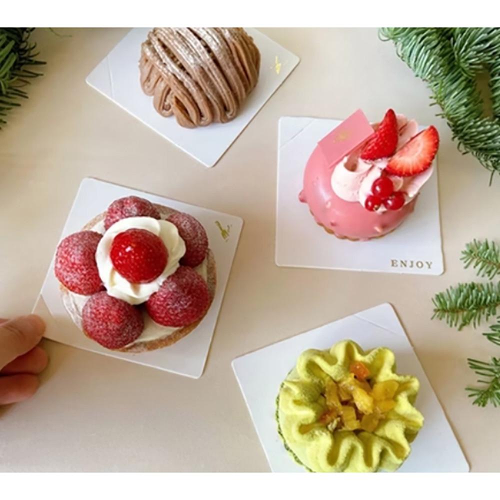 白卡紙托1入  正方形10.2*10.2CM-細節圖2