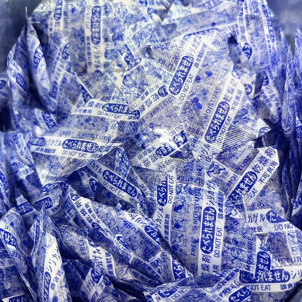 【柚子烘焙材料】台灣製 食品級乾燥劑 2g 乾燥劑(1000入)烘焙 乾燥包 防潮劑 防霉 除溼 矽膠乾燥劑 環保乾燥劑-細節圖2