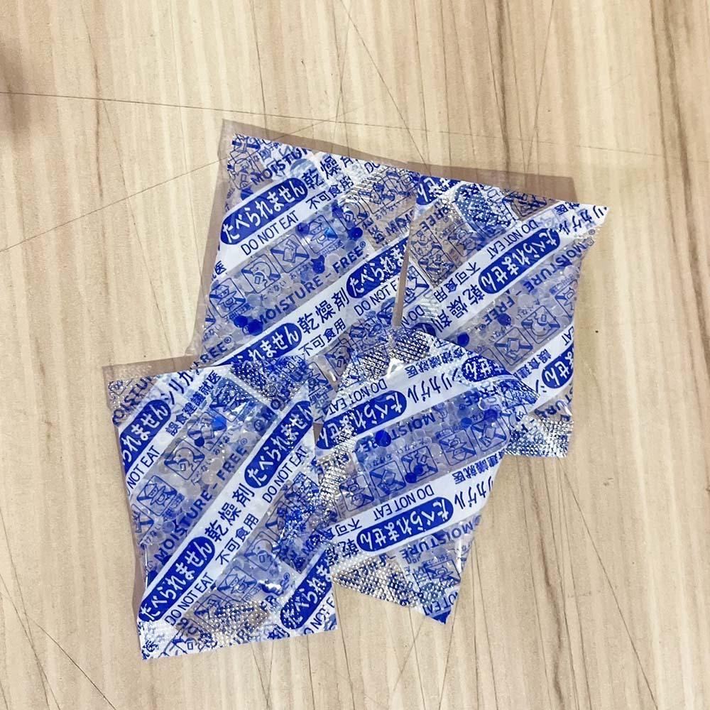 【柚子烘焙材料】台灣製 食品級乾燥劑 2g 乾燥劑(1000入)烘焙 乾燥包 防潮劑 防霉 除溼 矽膠乾燥劑 環保乾燥劑-細節圖3