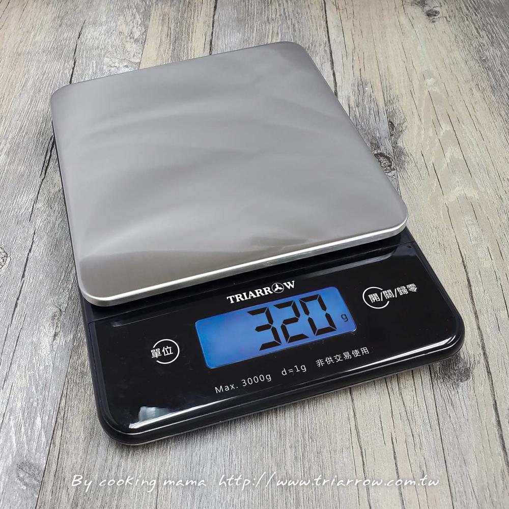 【柚子烘焙材料】三箭牌 3kg 電子料理秤(黑色/粉色)電子秤 不鏽鋼電子秤 料理秤 多用途電子食物秤 BEB-3030-細節圖6