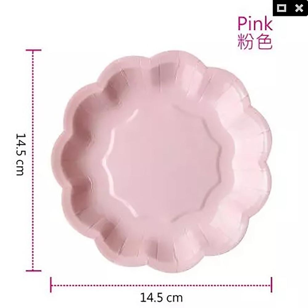 【柚子烘焙材料】生日蛋糕盤600個/串  蛋糕花盤 甜點盤 餅乾盤 下午茶 蛋糕叉 蛋糕盤叉組 餐盤 紙餐盤 造型蛋糕盤-細節圖2