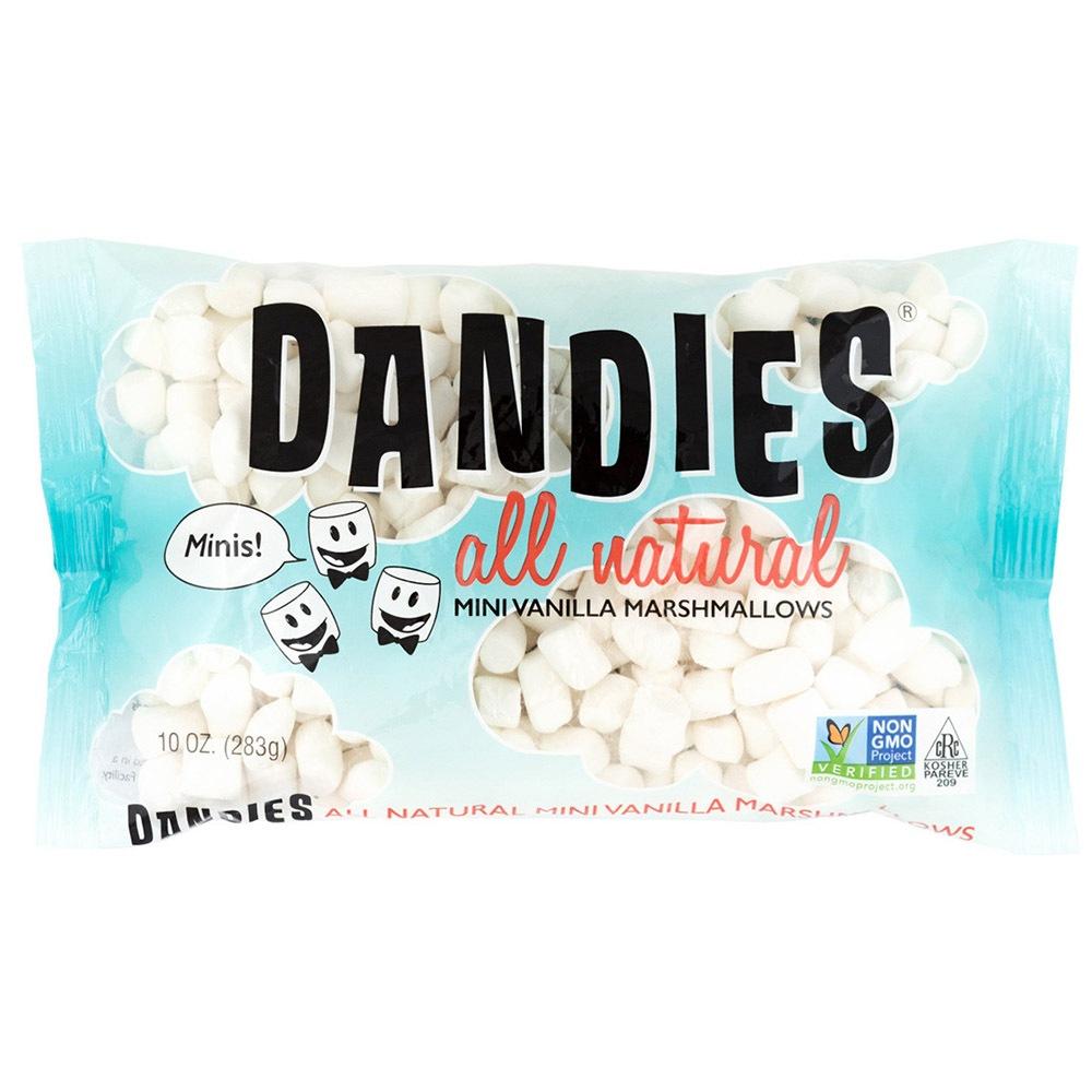 【柚子烘焙材料】美國丹迪斯DANDIES純素棉花糖 香草口味 283g 大顆小顆 雪Q餅 雪花餅 素棉花糖 無防腐劑全素-細節圖7