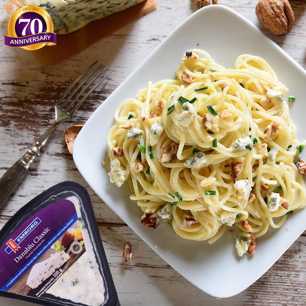 【柚子烘焙材料】EMBORG 安博格 丹麥藍紋乳酪 100g (冷藏)藍乳酪 藍起司 藍黴起司 藍紋乳酪 藍黴乳酪-細節圖5