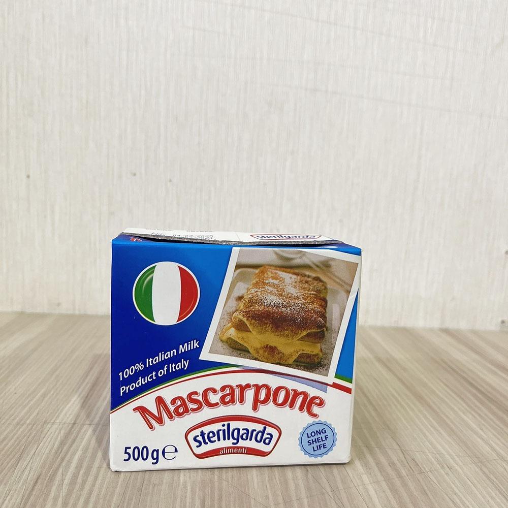 【柚子烘焙材料】Sterilgarda思德莉 義大利 史特林 馬斯卡彭乳酪 500g(冷藏)起司乾酪 義大利馬斯卡邦乳酪-細節圖3