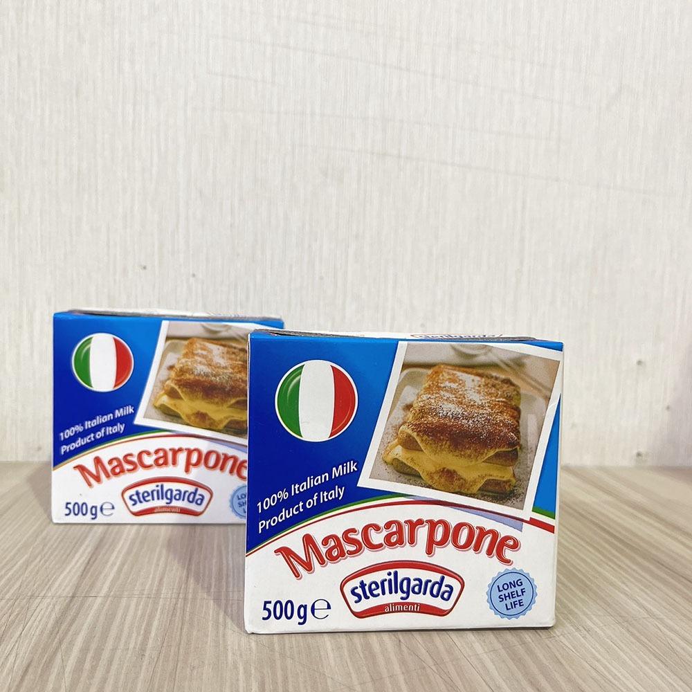 【柚子烘焙材料】Sterilgarda思德莉 義大利 史特林 馬斯卡彭乳酪 500g(冷藏)起司乾酪 義大利馬斯卡邦乳酪-細節圖4