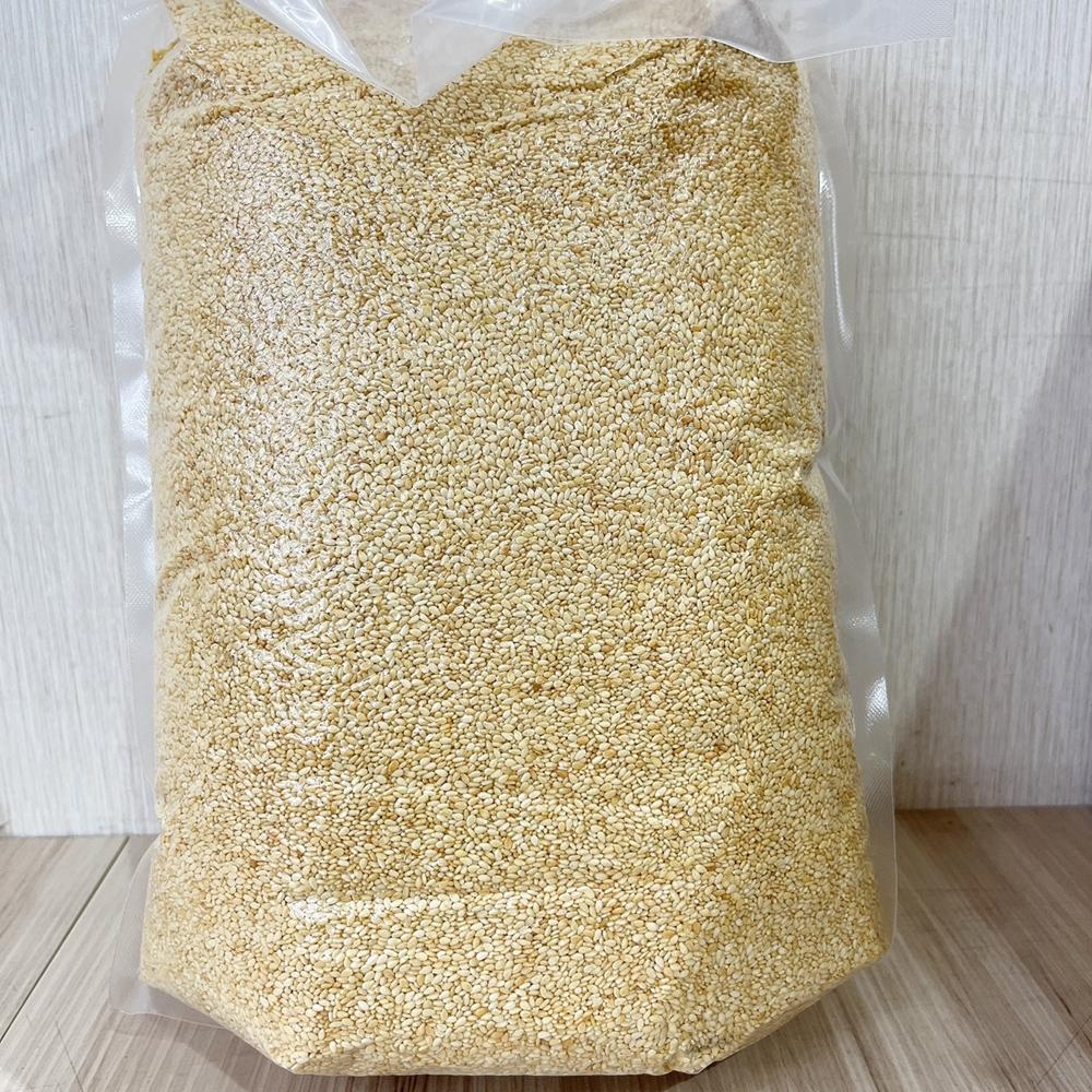 【柚子烘焙材料】富味鄉 熟白芝麻粒 熟黑芝麻粒 3kg 白芝麻粒 黑芝麻粒 炒麻仁 熟芝麻 白芝麻 黑芝麻 餅乾 烘培-細節圖3