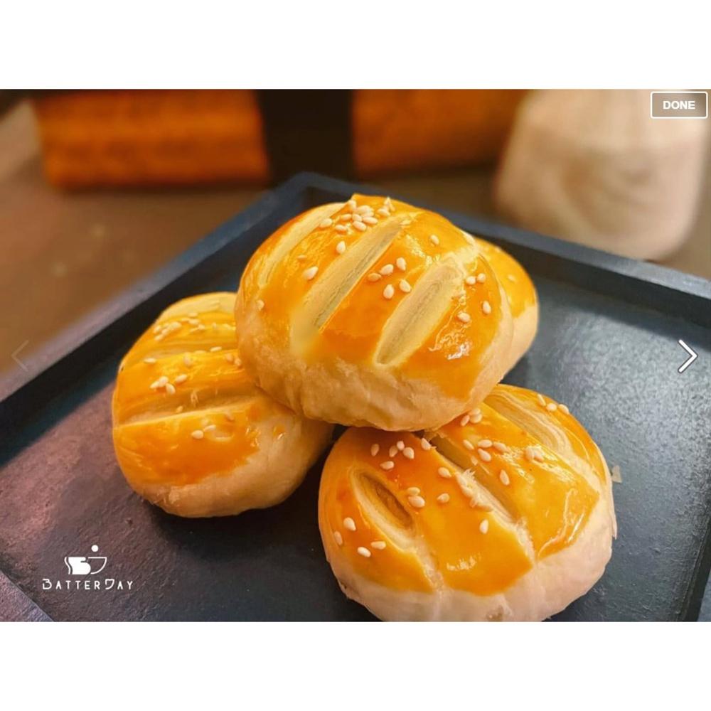 焙日 金沙奶黃餡 1kg (冷藏) 蛋黃酥 中秋月餅 蛋黃酥餡 內餡 奶黃內餡-細節圖3