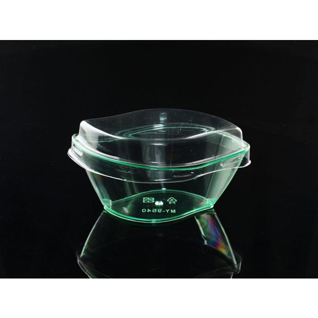 樹葉杯(透明綠) 樹葉杯(透明白) 1串25入 慕斯杯 奶酪杯 布丁杯 果凍杯 茶凍杯 提拉米蘇 甜點杯 水果優格杯-細節圖7