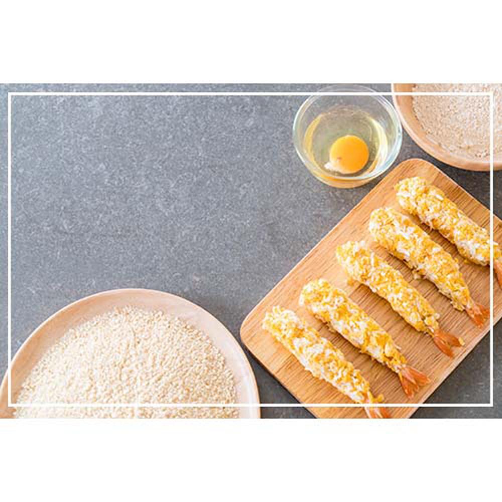【柚子烘焙材料】仙知味 香酥麵包粉 麵包粉 3kg  粗/細 日式 炸豬排 炸物 炸蝦 油炸粉 脆酥粉 炸物用粉 酥炸粉-細節圖2