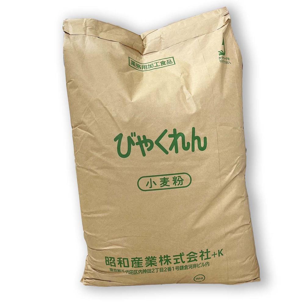 【柚子烘焙材料】昭和製粉 日本昭和 白蓮中筋麵粉 25kg 白蓮 中筋麵粉 包子 饅頭 烏龍麵 葱抓餅 日本麵 烘焙材料-細節圖3