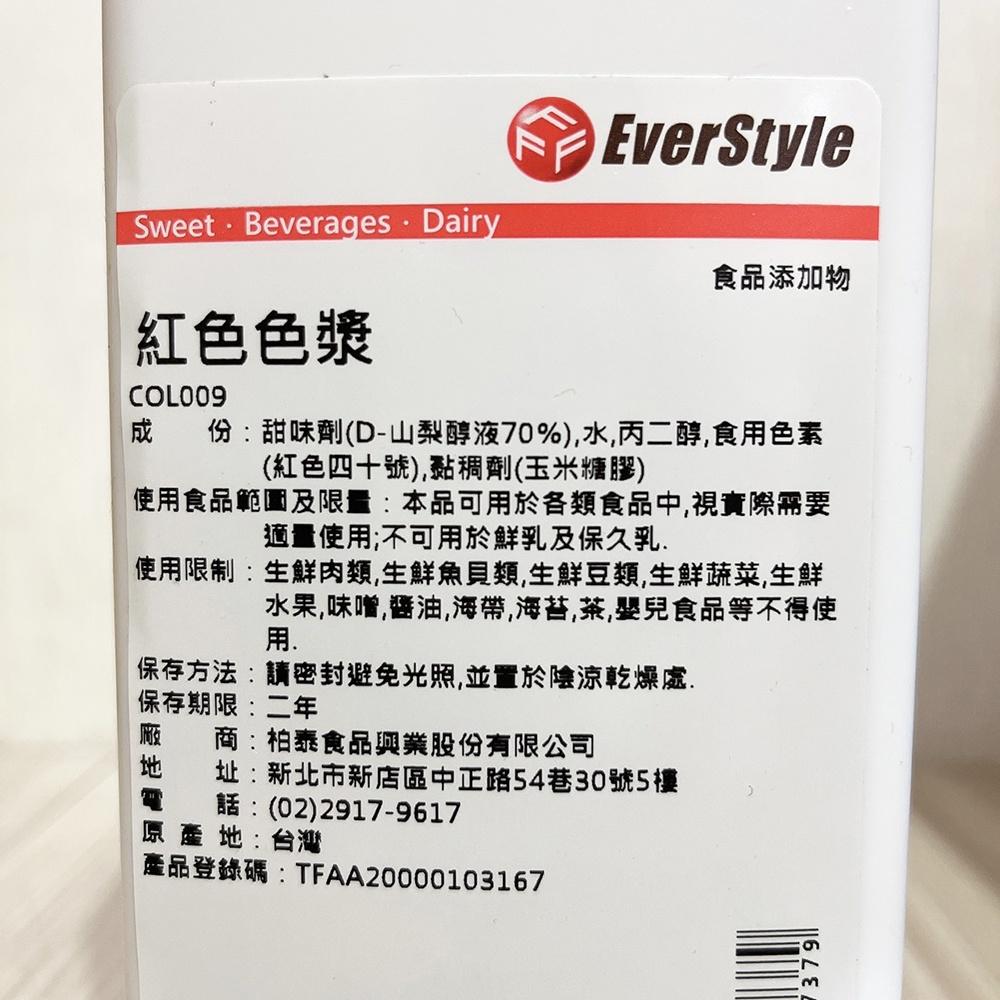 【柚子烘焙材料】紅色色漿/藍色色漿 1kg 食用色漿 食用色素 食品添加物-細節圖2