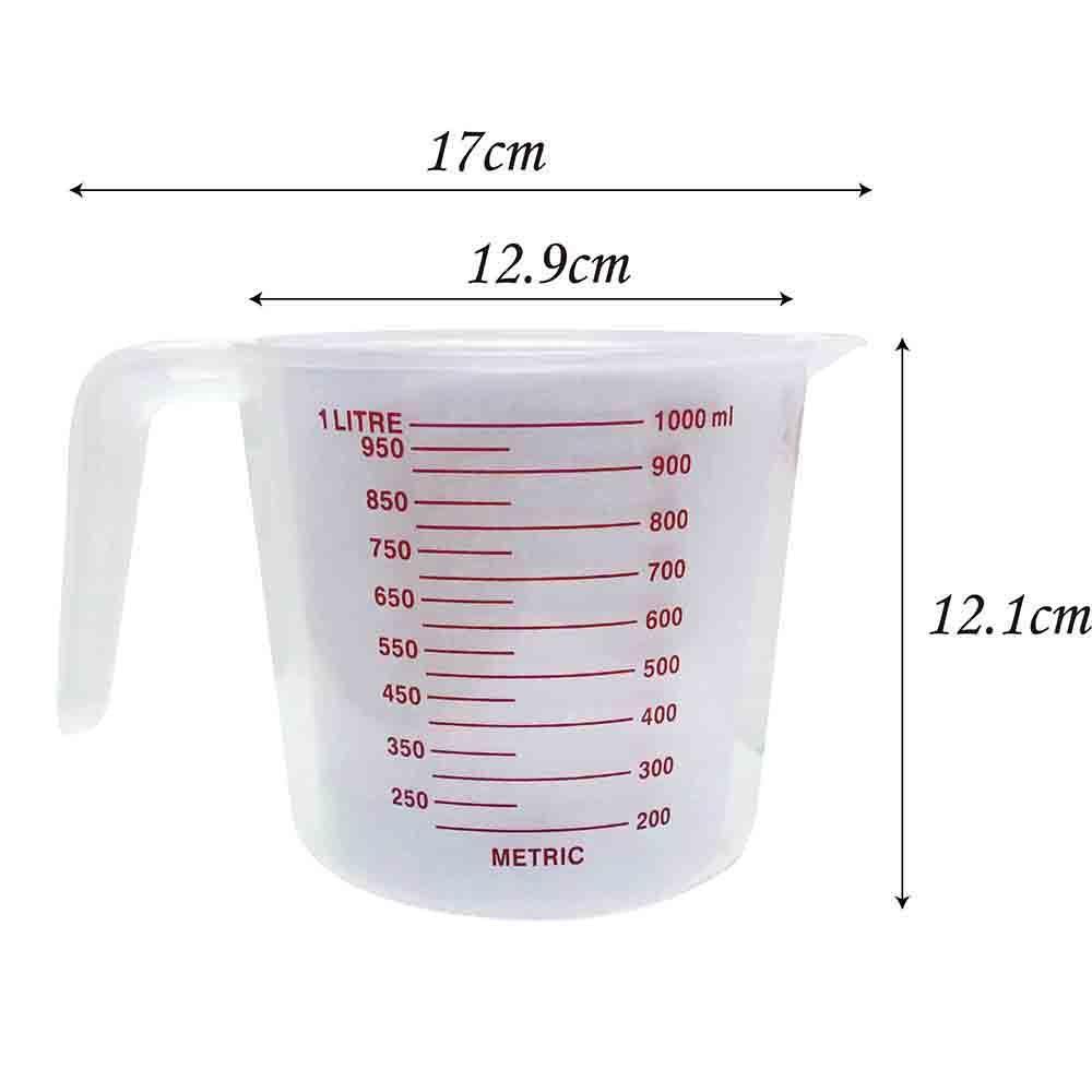 【柚子烘焙材料】三箭牌 PP耐熱量杯 250CC/500CC/1000CC 耐熱量杯 測量杯 透明量杯 TR-500C-細節圖7