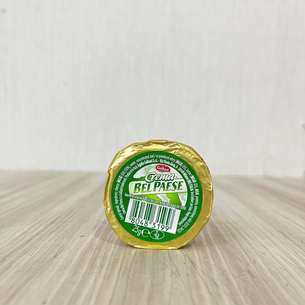【柚子烘焙材料】義大利 GALBANI 葛巴倪 貝爾佩斯乳酪 25g(冷藏)24入/盒 貝爾佩斯 乾酪 麵包  起司抹醬-細節圖2
