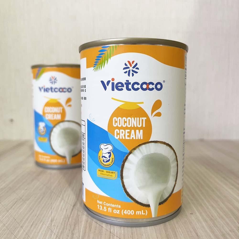 【柚子烘焙材料】東霖椰漿罐 東霖椰漿 400ml 越南椰漿20% 天然椰漿 南洋椰奶 椰子 泰式料理 奶茶配料 生椰拿鐵-細節圖4