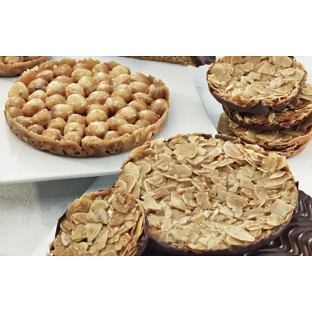 【柚子烘焙材料】德國33 法蘭酥餅粉 免煮糖 600g Bienetta 堅果塔 核果塔 船型餅 法式杏仁脆片 杏仁薄片-細節圖6