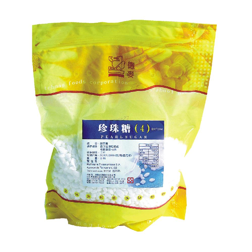 【柚子烘焙材料】德麥 比利時珍珠糖 1號 4號 1kg 珍珠糖 甜菜糖 鬆餅用糖 裝飾糖粒 表面裝飾 耐烤焙 不易融化-細節圖5