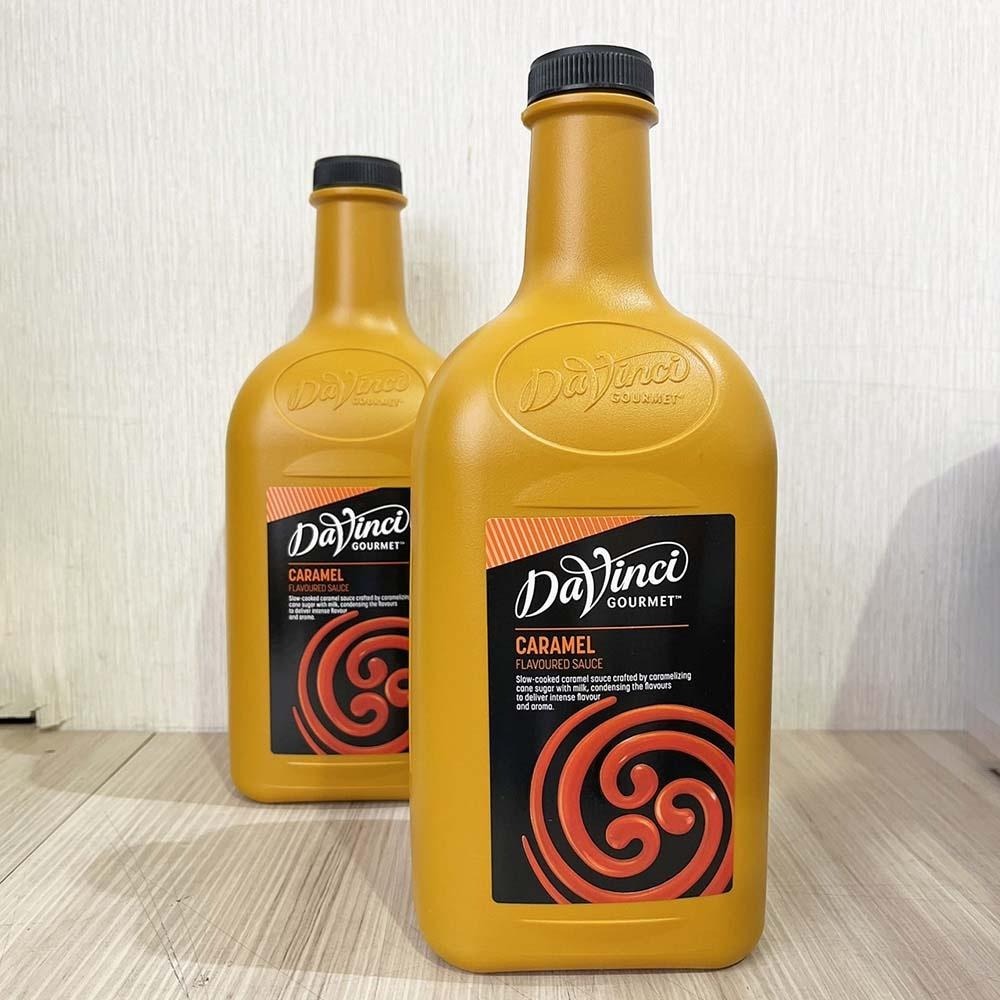 【柚子烘焙材料】DaVinci 達文西焦糖淋醬 海鹽焦糖風味淋醬 2L 達文西 焦糖淋醬 鬆餅甜點 冰淇淋 飲品 冰品-細節圖4