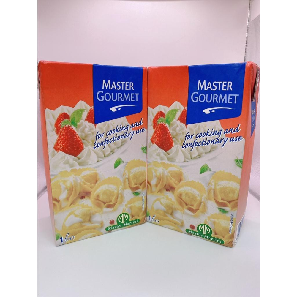 【柚子烘焙材料】Master Gourme 多功能專用脂 1L(冷藏)無糖 植物性鮮奶油 打發專用脂 鹹派 濃湯 沙拉醬-細節圖3