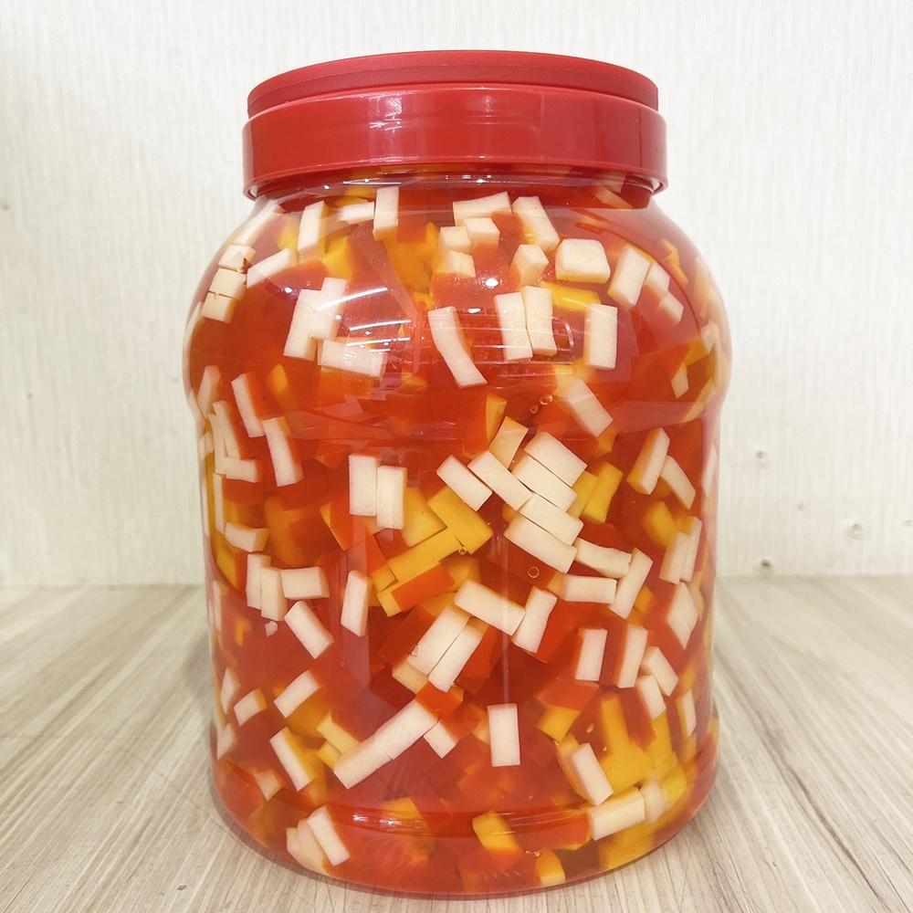 夏之戀 綜合椰果  夏樂多 葡萄椰果條  3.8公斤 寒天Q果糖漿 冰品 咖啡 飲品 椰果 食品調味(製)使用 夏樂多-細節圖4