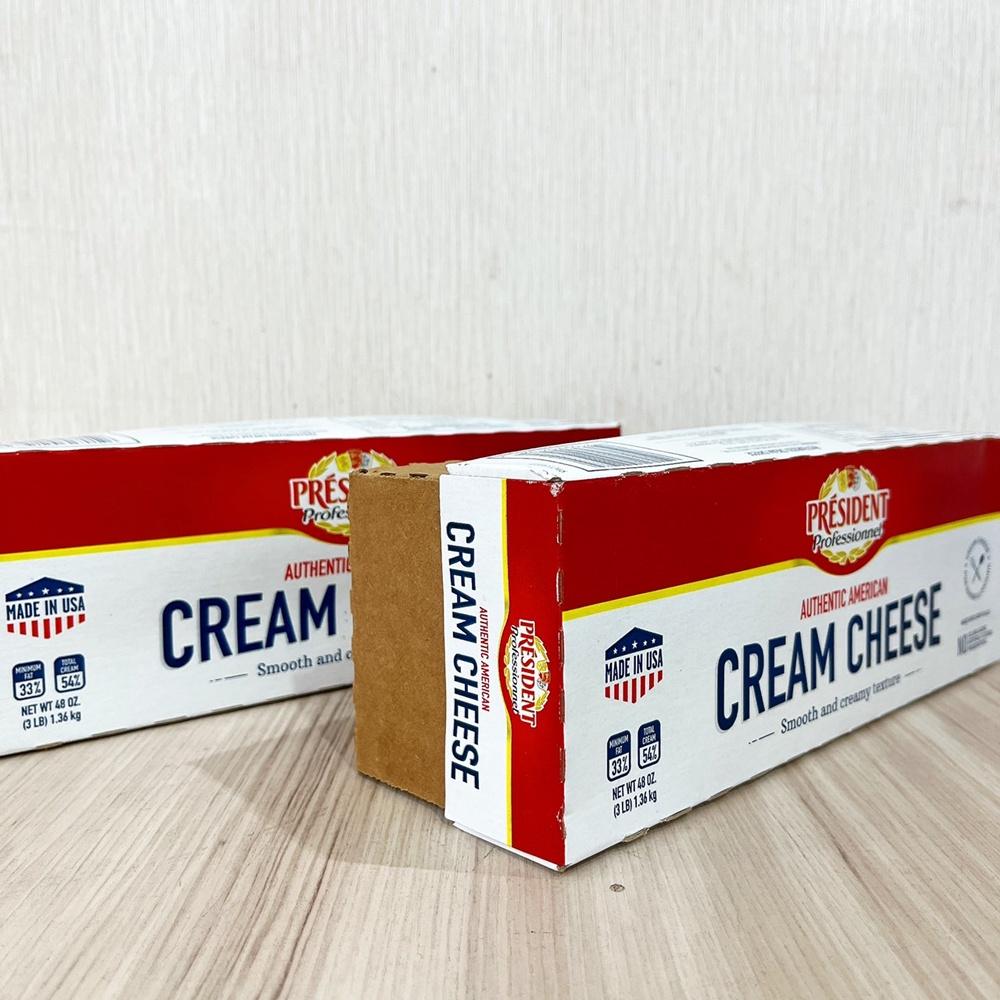 【柚子烘焙材料】《總統牌》奶油乳酪 1.36kg(冷藏)-細節圖3