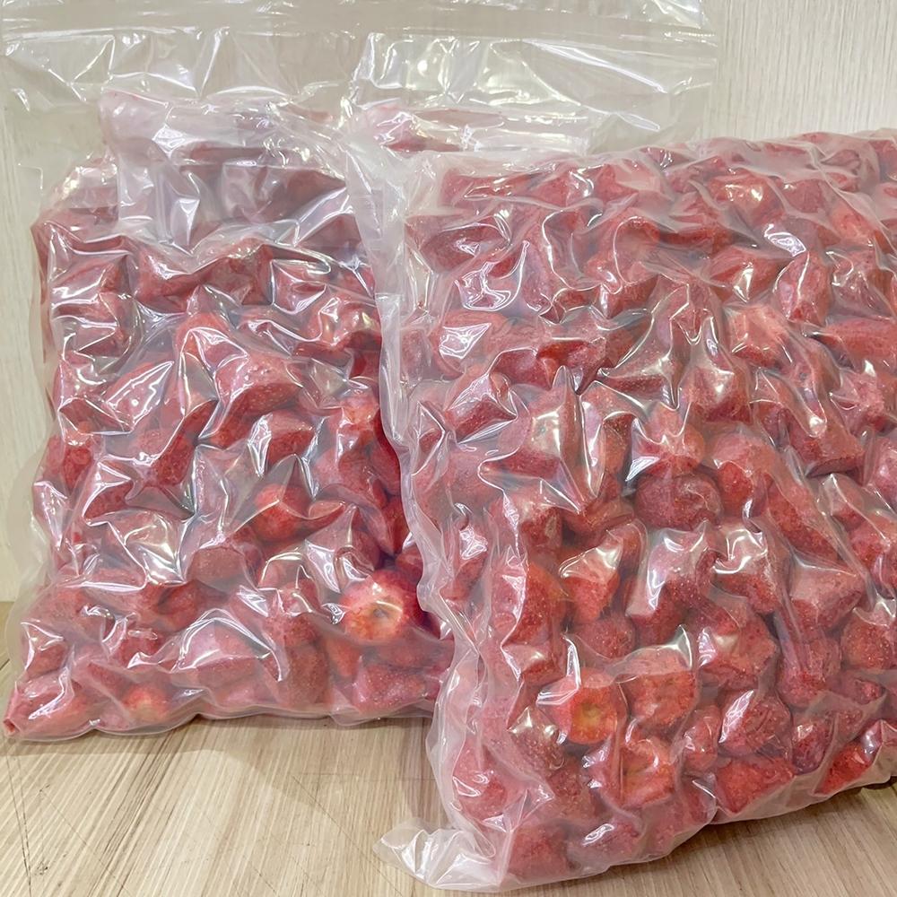 【柚子烘焙材料】韓國草莓凍乾 1kg 水果乾 可直接當零食吃 南大門草莓脆 紅鑽凍乾 草莓乾 草莓 雪Q餅 草莓脆乾-細節圖4