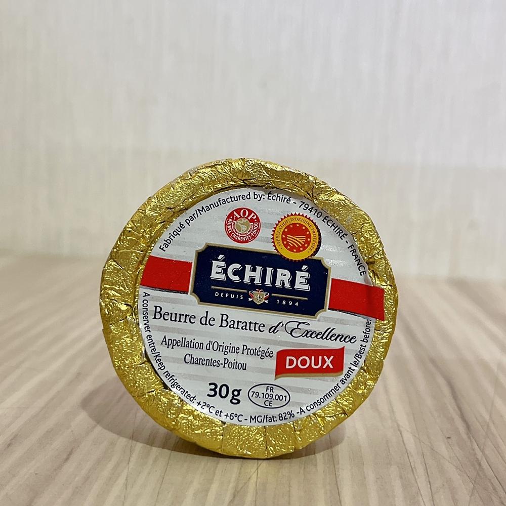 【柚子烘焙材料】法國 艾許奶油 含鹽/無鹽 30g( 原包裝、需冷藏) 法國 艾許 頂級手工奶油 奶油 30公克-細節圖2
