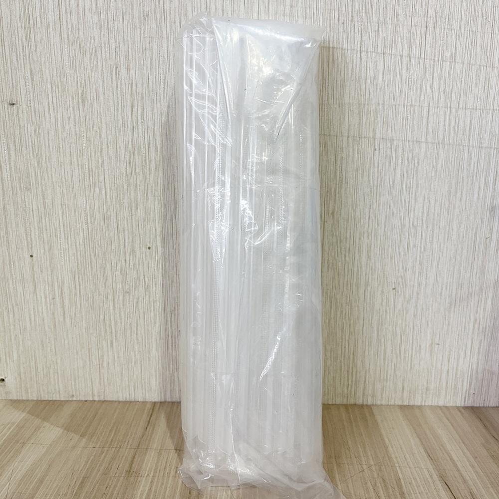 【柚子烘焙材料】斜口透明吸管 單支 獨立包裝 黑色吸管 粗/細 黑斜口吸管 黑塑膠吸管 飲料吸管 透明波霸吸管 免洗吸管-細節圖4