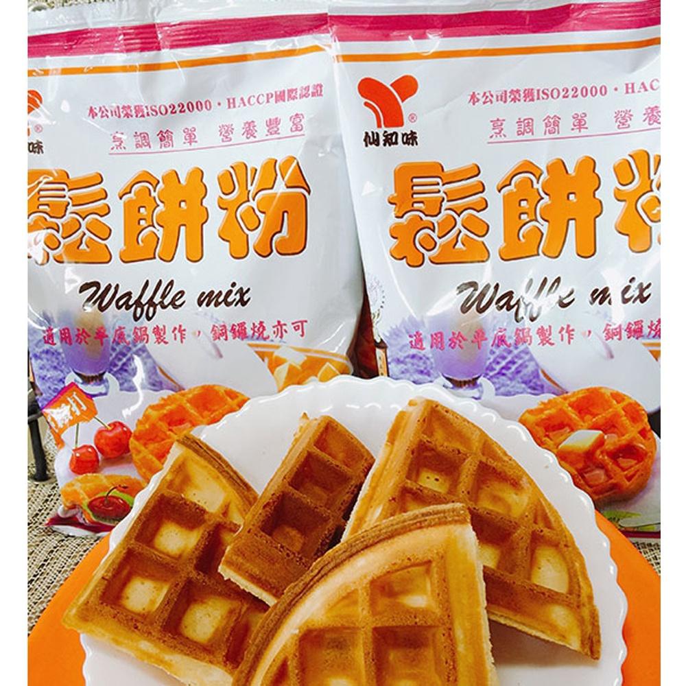 【柚子烘焙材料】仙知味 鬆餅粉 500g 蛋糕粉 鬆餅 雞蛋仔 章魚燒 低筋麵粉 鬆餅 預拌鬆餅粉 用平底鍋做銅鑼燒-細節圖3