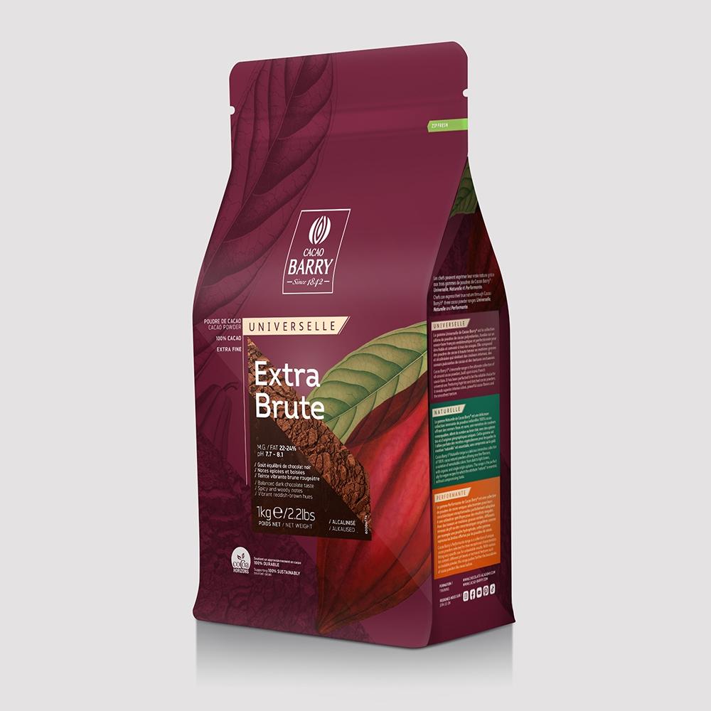 【柚子烘焙材料】法國 Cacao Barry 100%無糖可可粉 防潮可可粉 1kg 生酮 可可巴芮 可可巴瑞 防彈可可-細節圖2