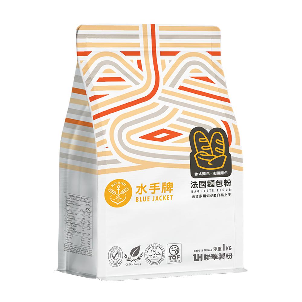 【柚子烘焙材料】聯華 水手牌麵粉 1kg 全粒粉 特級強力粉 特級粉心粉 法國麵包粉 超級蛋糕粉 高筋/中筋/低筋 麵粉-細節圖7