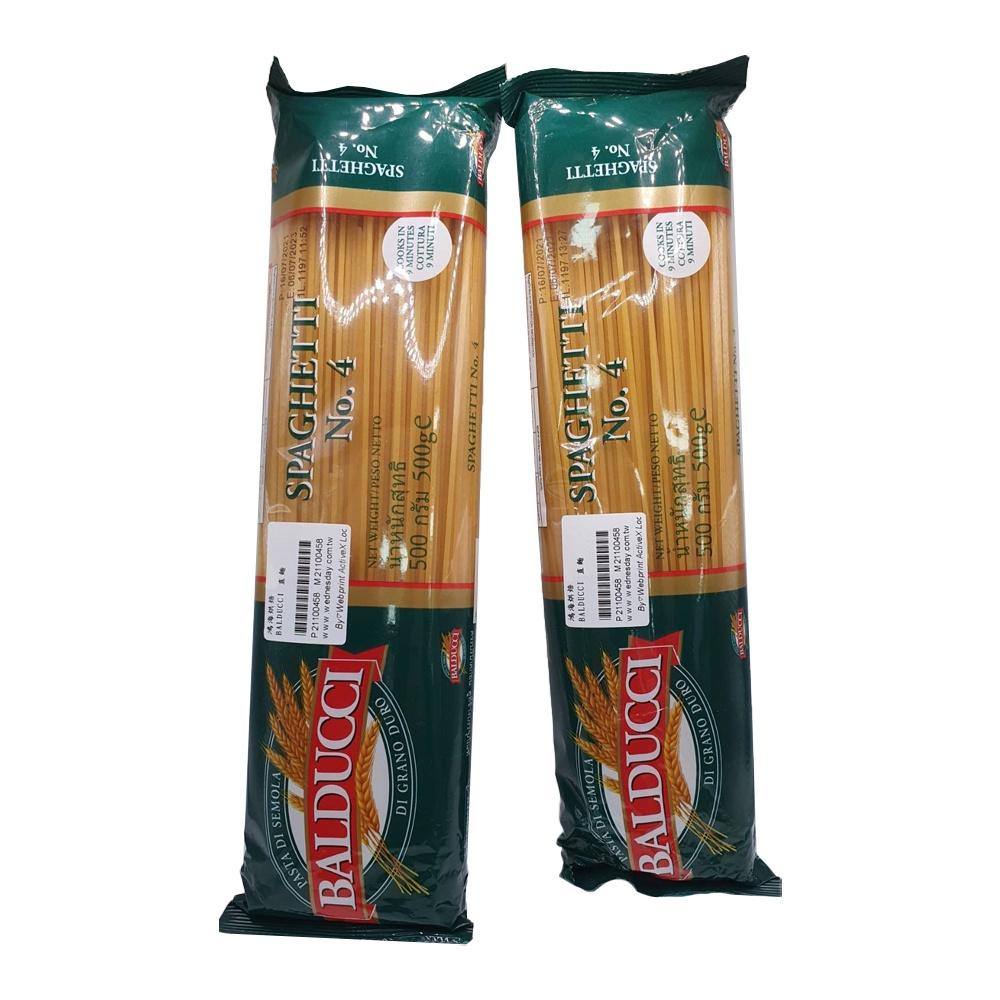 【柚子烘焙材料】義大利 BALDUCCI 直麵 義大利直麵 貝瑞齊 義大利麵 500g 口感佳 嚼勁足 義式料理 小麥粉-細節圖2