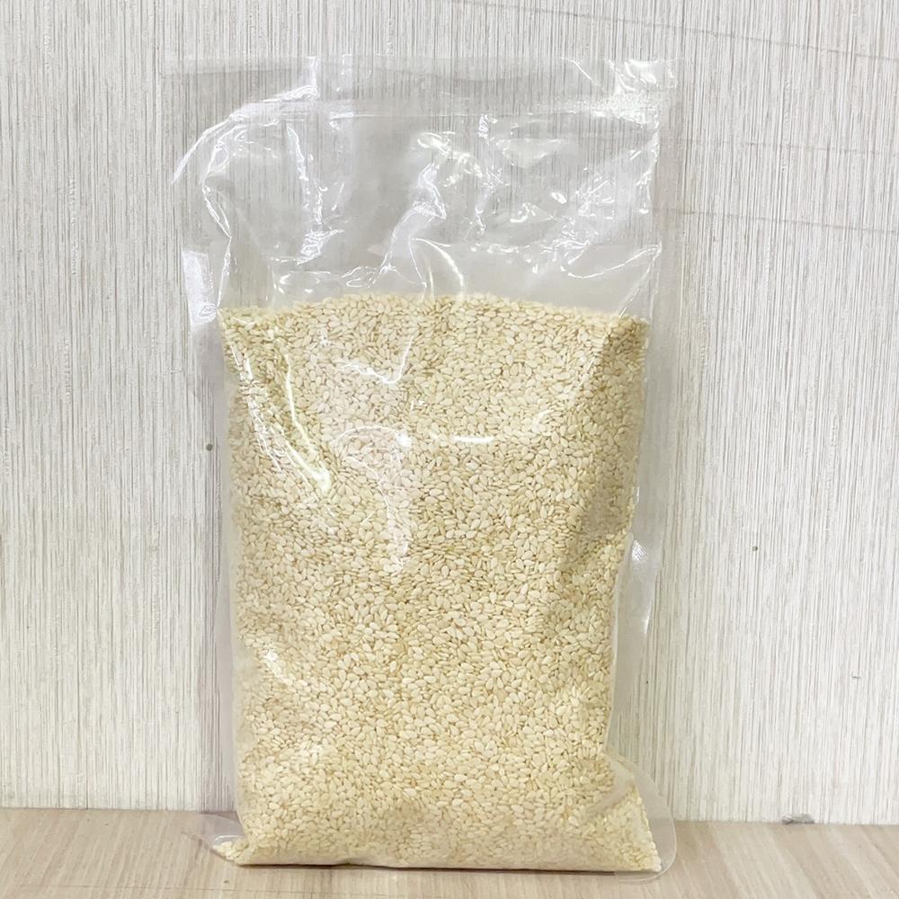 【柚子烘焙材料】富味鄉 生白芝麻 300g分裝(冷藏)生芝麻粒 白芝麻粒 生芝麻粒 烘培 蛋黃酥 芝麻球 水洗 脫皮芝麻-細節圖2