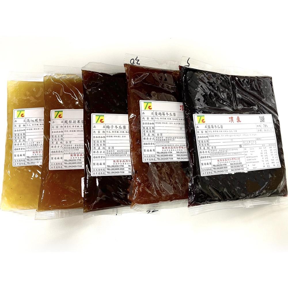 【柚子烘焙材料】台灣頂真 蔓越莓冬瓜醬 1kg 千穗蔬果醬 蔓越莓冬瓜 烘焙 鳳梨酥 月餅 麵包 糕餅 內餡 糕餅原料-細節圖3