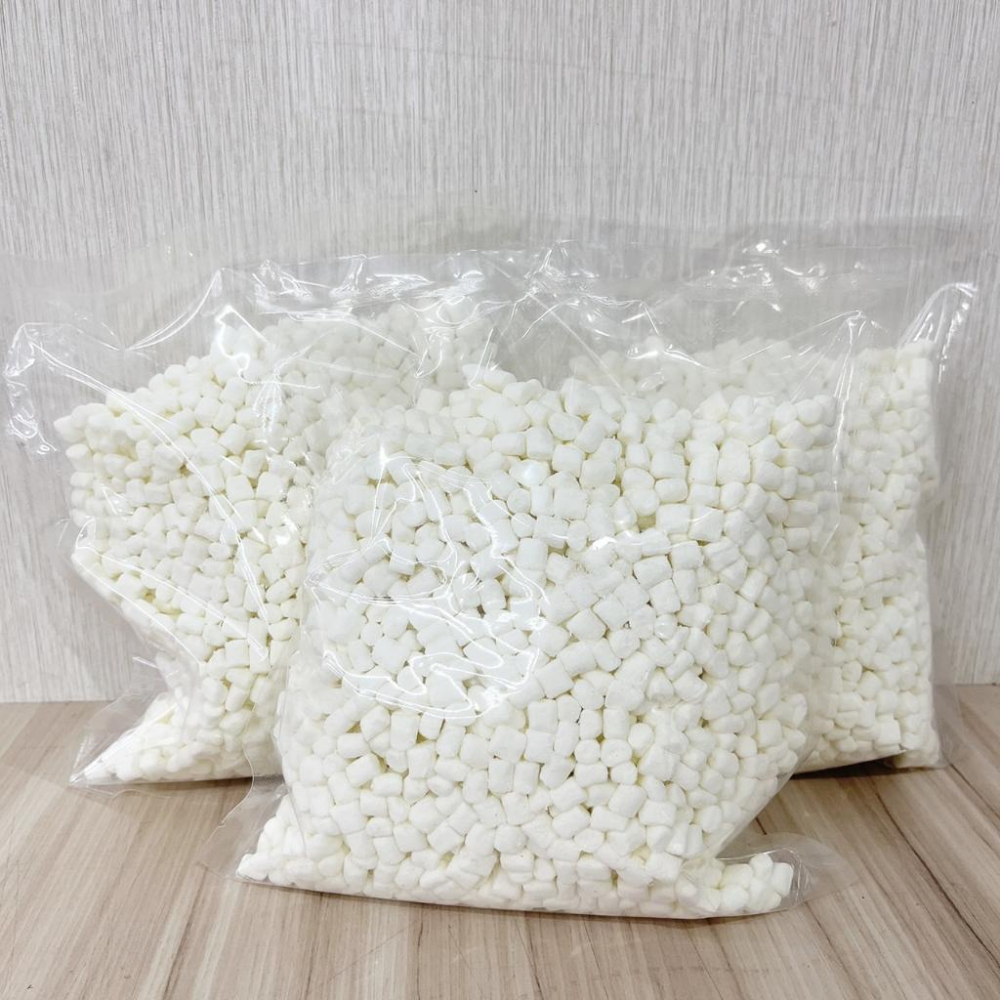【柚子烘焙材料】蜜意坊棉花糖 超迷你特白棉花糖 0.5cm 分裝1kg/200g 烘焙 超迷你特白棉花糖 雪Q餅 牛軋餅-細節圖4