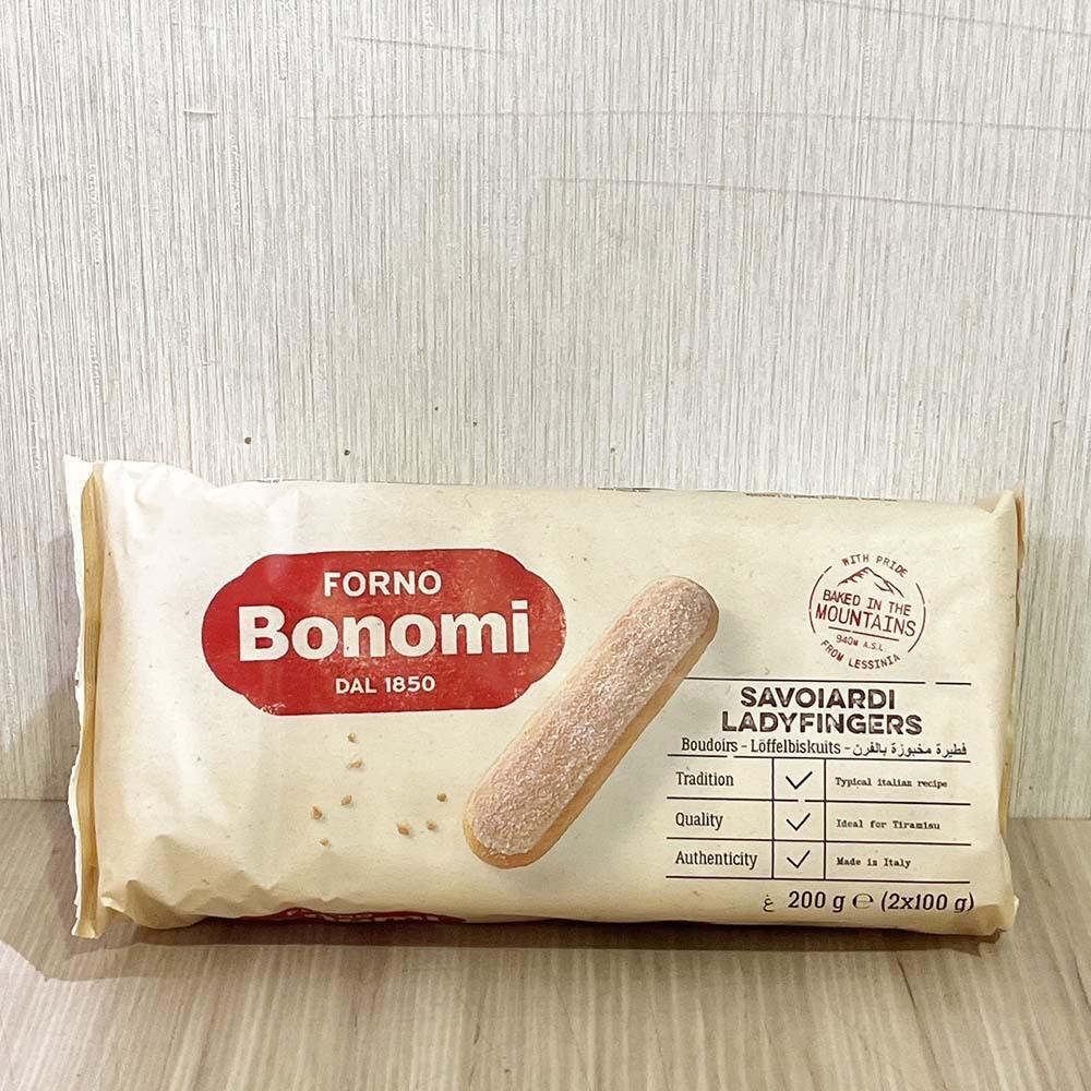 【柚子烘焙材料】Bonomi 白朗妮 拇指餅乾 500g 姆指餅乾 手指餅乾 蛋糕基底 Ladyfingers Cake-細節圖8
