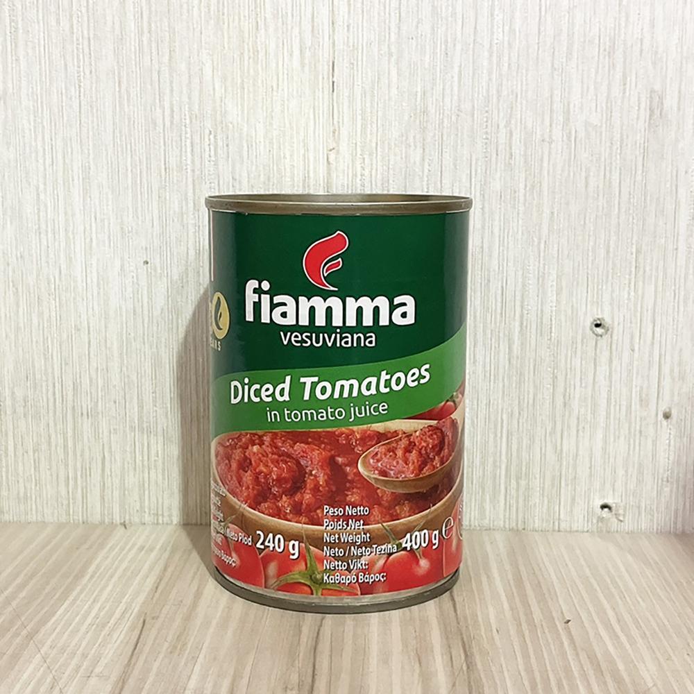 【柚子烘焙材料】FIAMMA義大利整粒蕃茄 400g   Vesuvio 切碎蕃茄丁2.5kg   切碎蕃茄丁400g-細節圖4