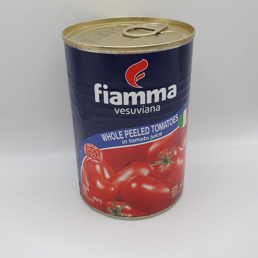 【柚子烘焙材料】FIAMMA義大利整粒蕃茄 400g   Vesuvio 切碎蕃茄丁2.5kg   切碎蕃茄丁400g-細節圖7