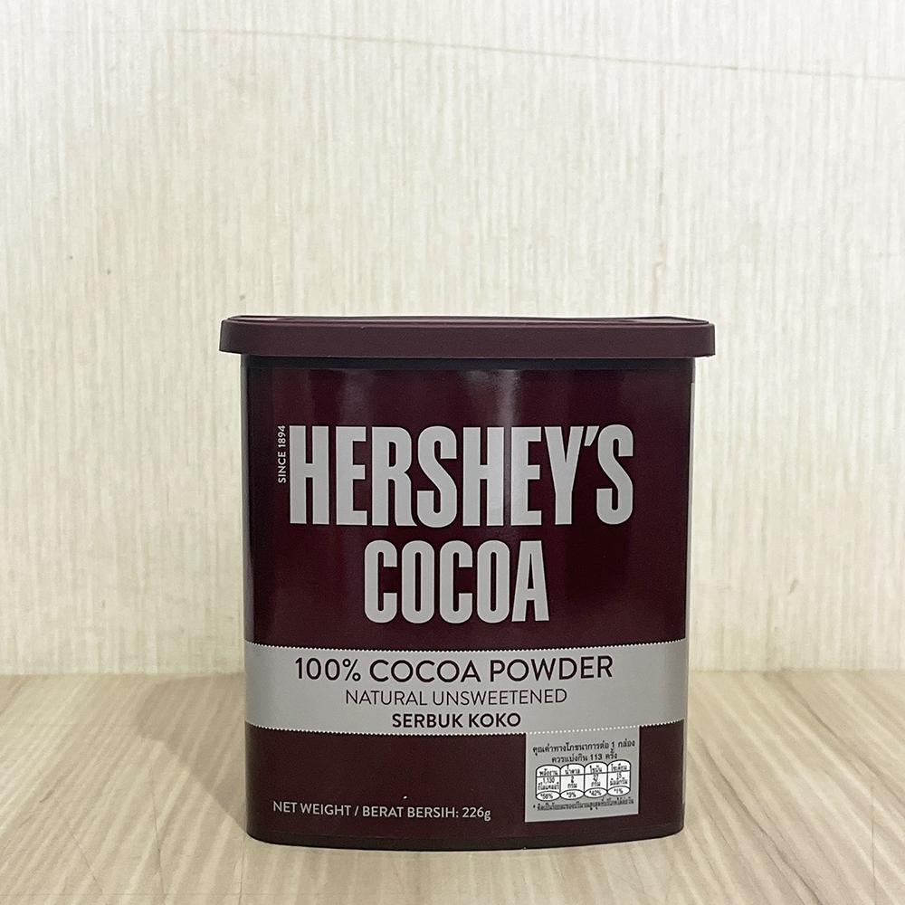 【柚子烘焙材料】Hershey＇s 好時 賀喜 100%純可可粉 226g 馬來西亞 賀喜 無糖可可粉 無糖無添加純可可-細節圖2