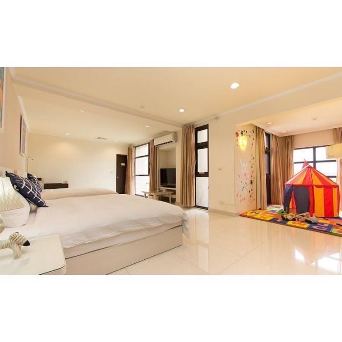 【Rock的家】苗栗 三義 F HOTEL 四人房住宿券(含早餐+晚餐)台中可面交-細節圖2