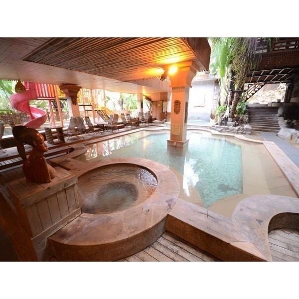 【Rock的家】臺中谷關四季溫泉會館棕櫚露天溫泉/森林裸湯券 平假日皆可使用(自備毛巾)-細節圖2