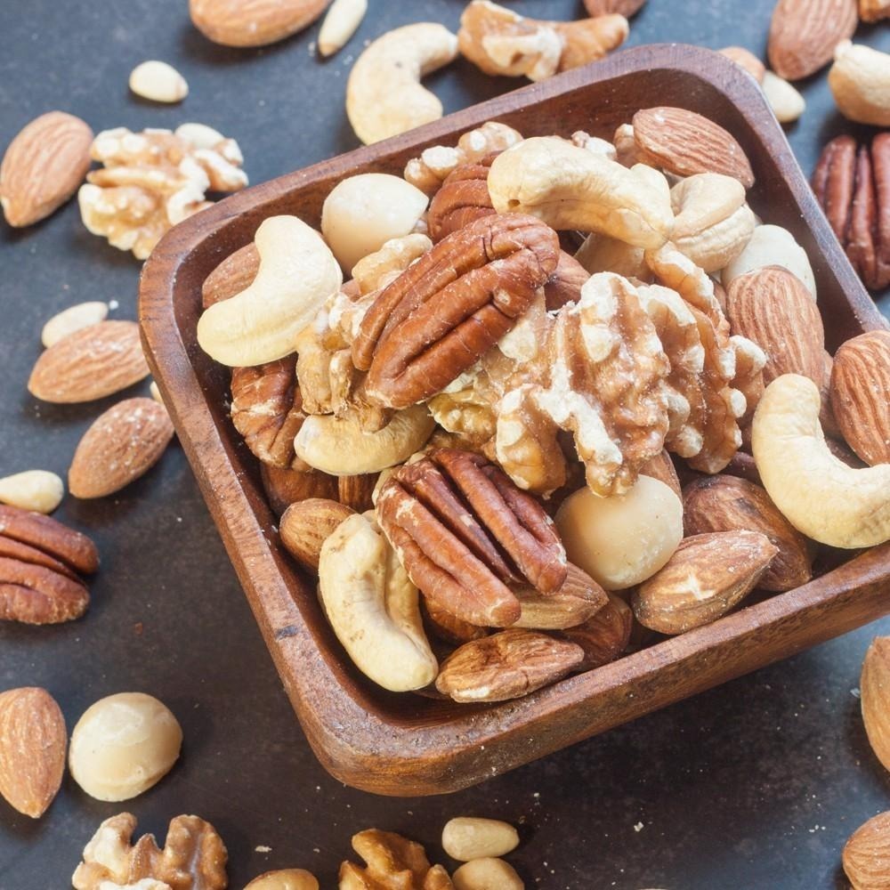 頂級無調味綜合堅果/腰果、杏仁果、核桃、胡桃、夏威夷果、松子/1入(250g/包)-細節圖3