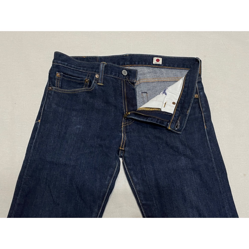 Levi’s levis 511 W31 L34 二手原色修身牛仔褲 日本製 赤耳-細節圖2