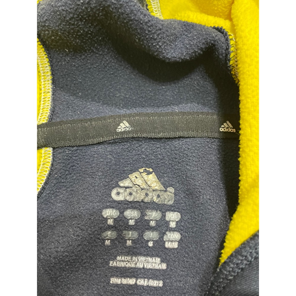 Adidas climawarm 連帽運動上衣 帽t 男 二手 古著-細節圖4