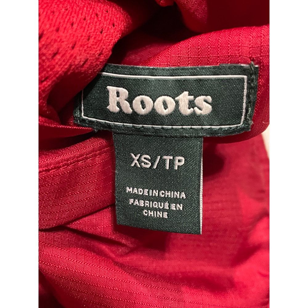 Roots 雙面連帽外套 男 二手 古著-細節圖3